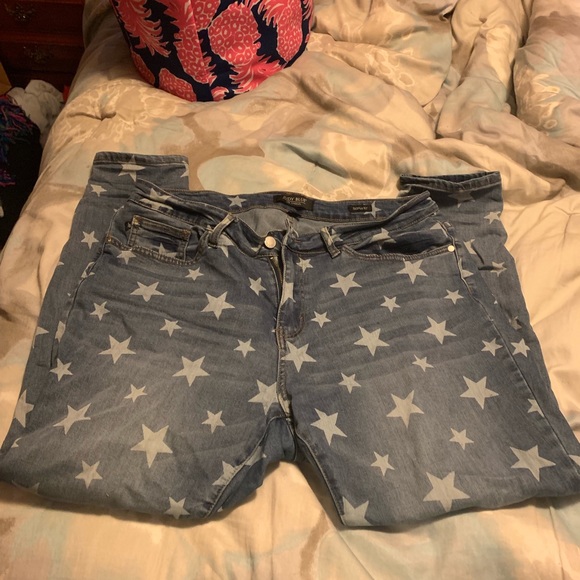 judy blue star jeans